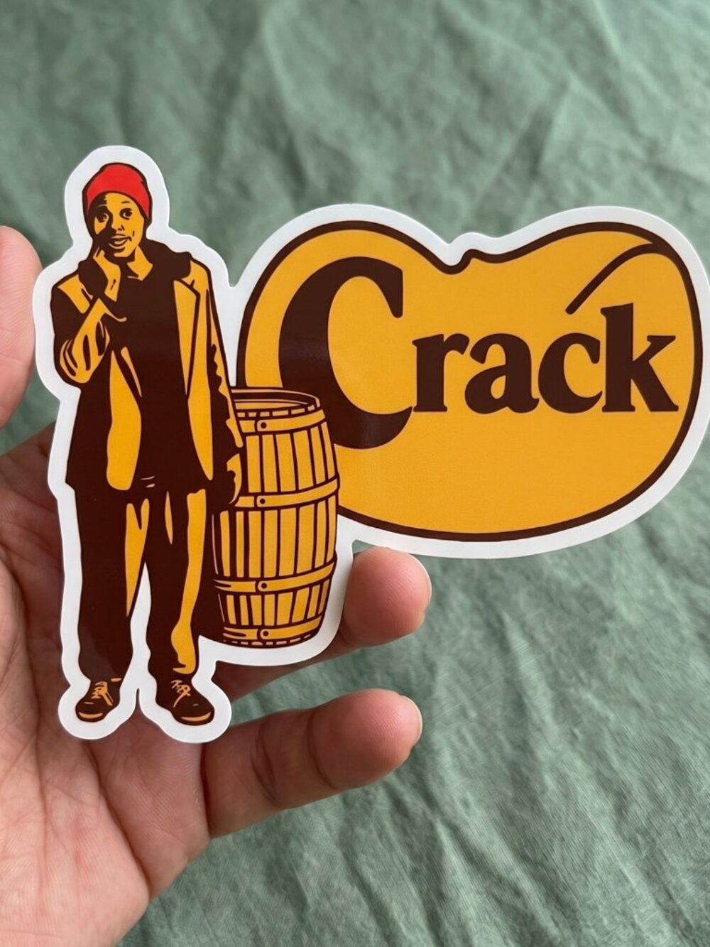 Crack Barrel Sticker - Picture 3 of 5